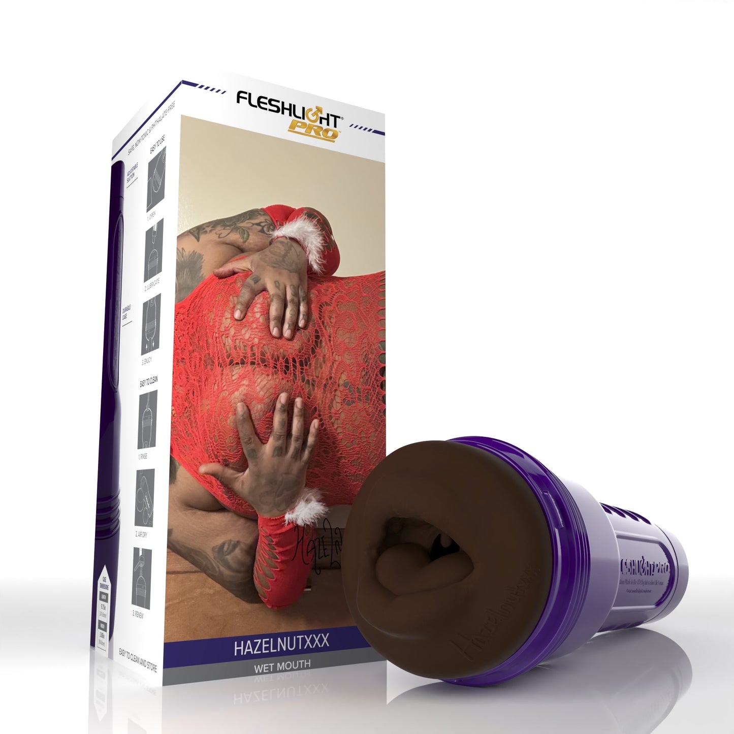 Hazelnutxxx Fleshlight: Wet Mouth Allure 150 Fleshlight