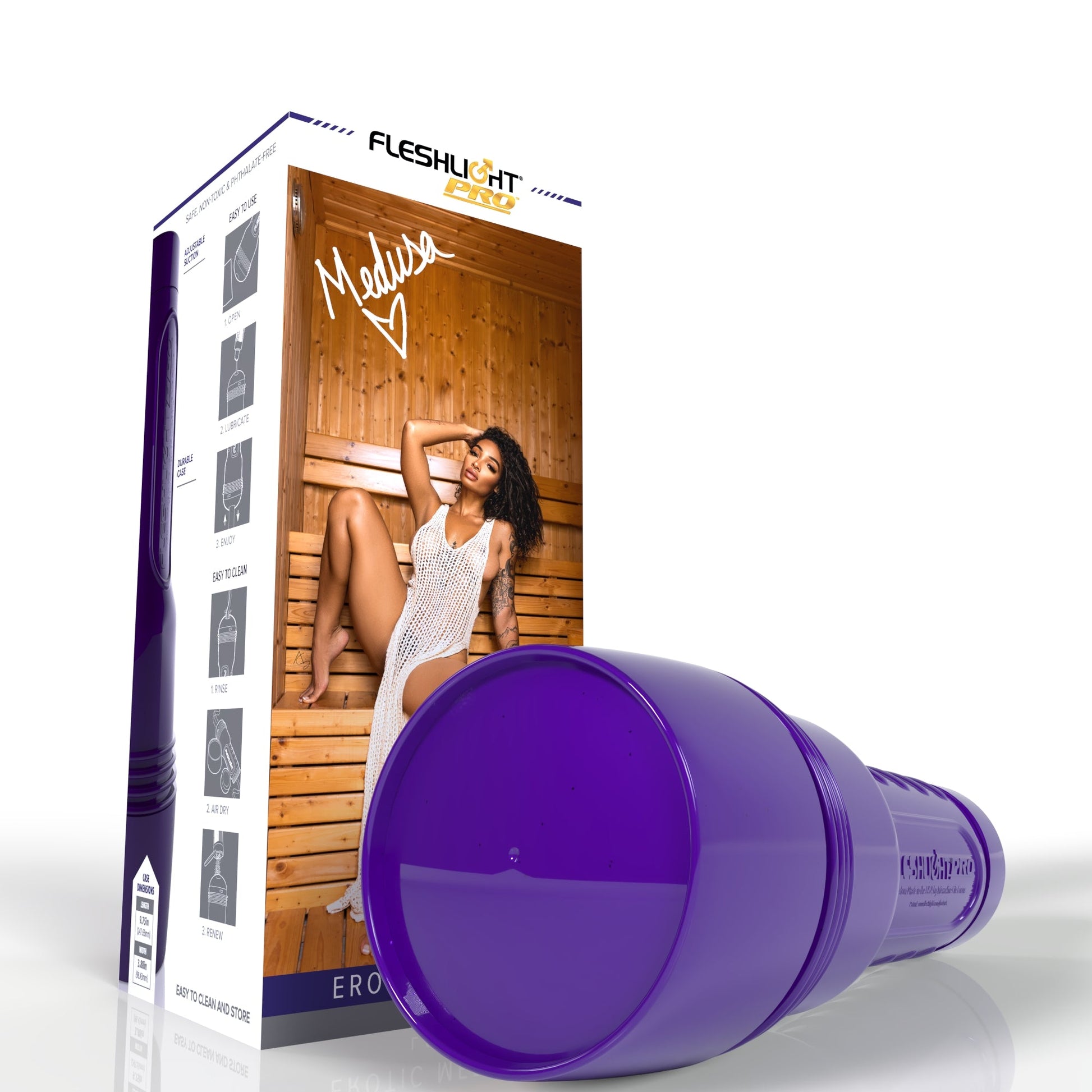 Erotic Medusa Lady Allure With Case Fleshlight