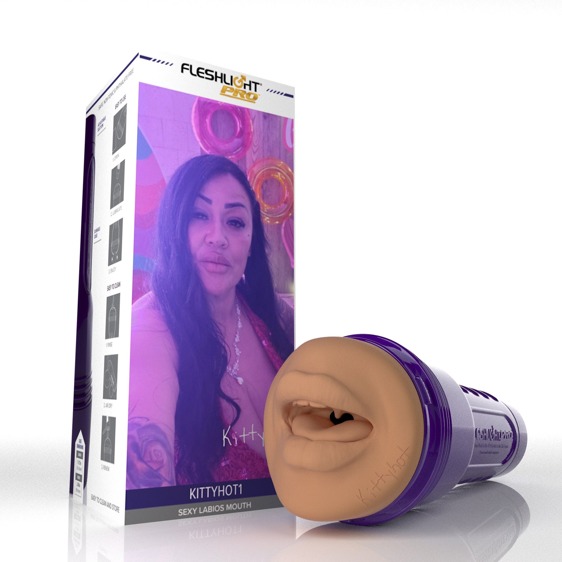 Kittyhot1 Sexy labios Mouth Allure 150 Fleshlight