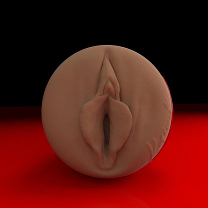 Straight on shot of Kazumi's Ricky Room Fleshlight 