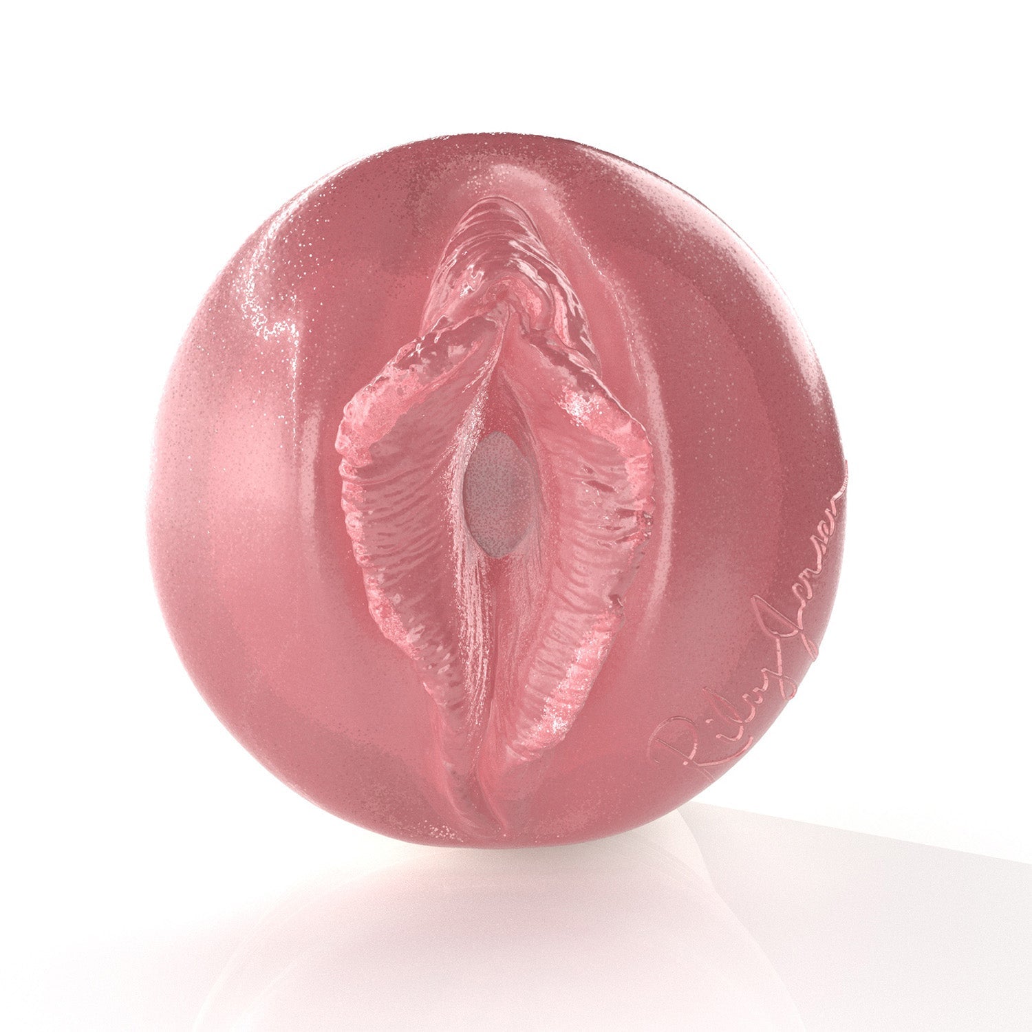 Riley Jensen Pussy Fleshlight straight on